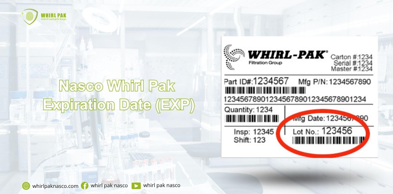 Nasco Whirl Pak Expiration Date